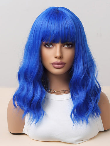 Blue Full Wig