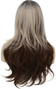 Blonde Brown Full Wig