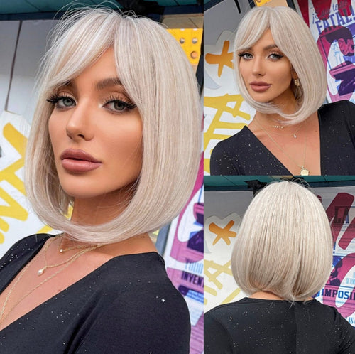 Blonde Bob Full Wig