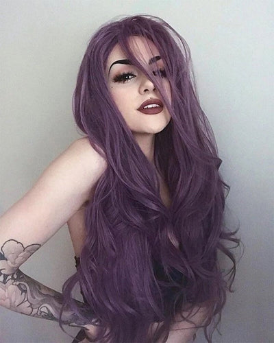 Purple Beauty Lace Front Wig