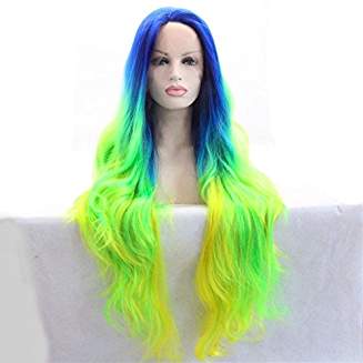 Ombre Mermaid Simple Beauty Wig Gracen - Goddess Beauty Royal Wigs