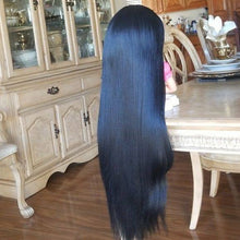 Black Yaki Lace Front Wig - Goddess Beauty Royal Wigs