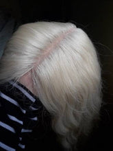 Bleach Blonde// Curly Lace Front Wig//Super Long Wig//Blonde//Beautiful - Goddess Beauty Royal Wigs