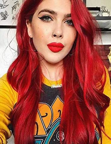 Red Beauty Lace Front Wig - Goddess Beauty Royal Wigs