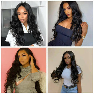 Bodywave Lace Front Wig - Goddess Beauty Royal Wigs