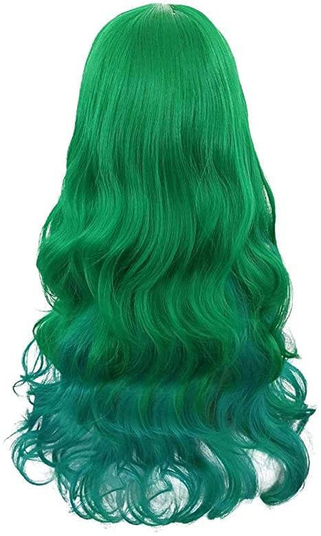 Green turquoise clearance wig